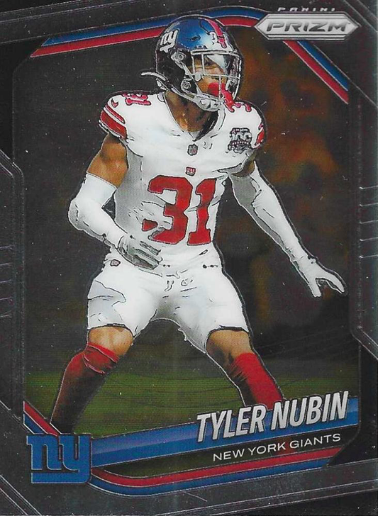2025 Panini Prizm Tyler Nubin #250 New York Giants