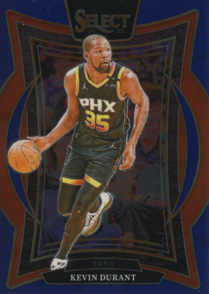 2024 Panini Select Kevin Durant Blue #51 Phoenix Suns
