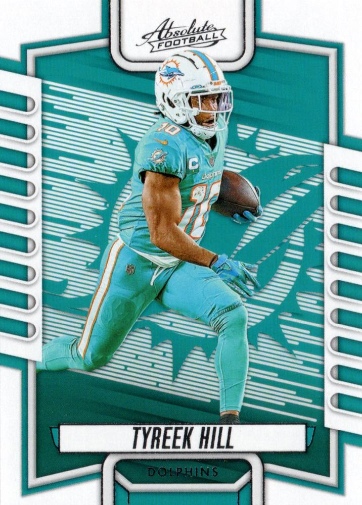 2023 Panini Absolute Tyreek Hill #65 Miami Dolphins
