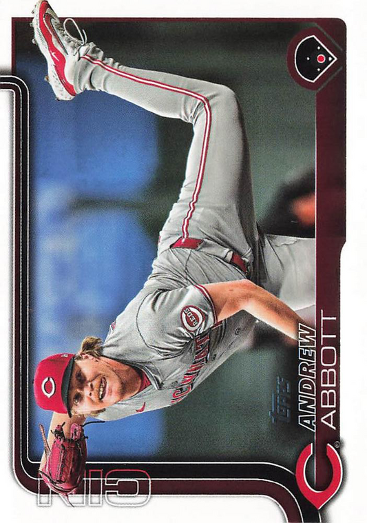 2025 Topps Series 1 Andrew Abbott Cincinnati Reds #140