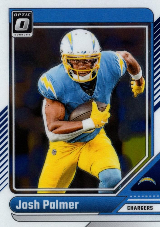 2024 Donruss Optic Football Josh Palmer Los Angeles Chargers #109