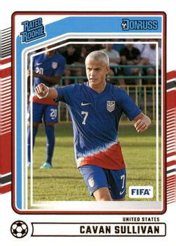 2024 Panini Donruss Cavan Sullivan Rated Rookie RC #184 USA