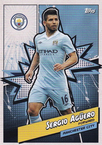 2023 Topps Manchester City Fan Set Heroes Sergio Agüero #MANH-11
