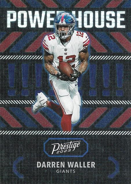 2023 Panini Prestige Power House Darren Waller #PH-12 New York Giants