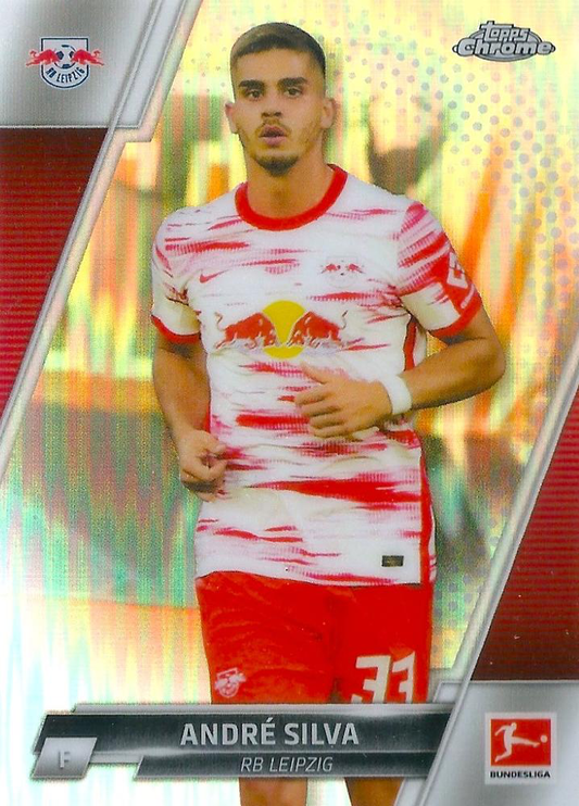 2021 Topps Chrome Bundesliga Refractor Andre Silva #62 RB Leipzig