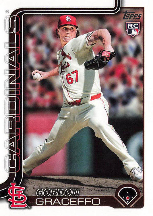 2025 Topps Series 2 Gordon Graceffo RC #610 St. Louis Cardinals