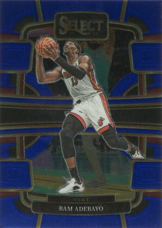 2023 Panini Select Bam Adebayo Blue #59 Miami Heat