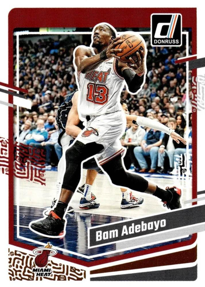2023 Panini Donruss Bam Adebayo #71 Miami Heat