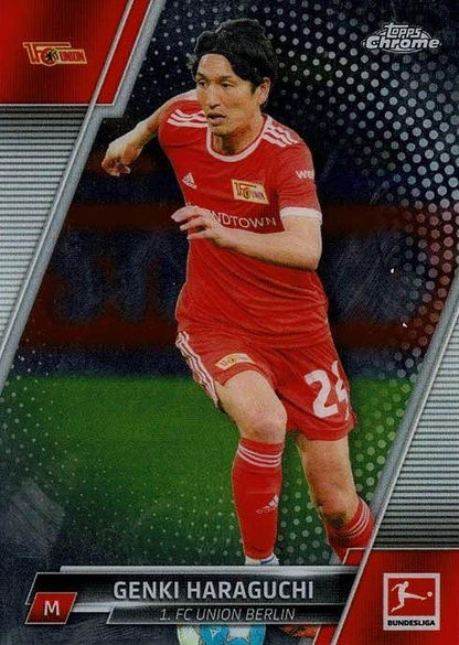 2021 Topps Chrome Bundesliga Genki Haraguchi #17 1. FC Union Berlin