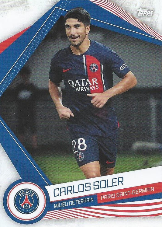 2023 Topps PSG Fan Set Carlos Soler #PSG-13 Paris Saint-Germain