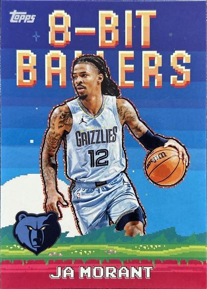 2025 Topps NBA 8-Bit Ballers Ja Morant 8B-12 Memphis Grizzlies