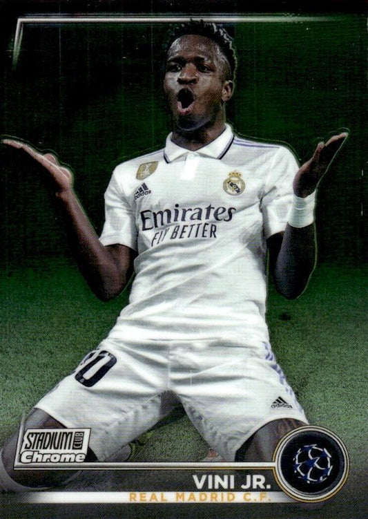 2022 Topps Stadium Club Chrome UCC Vini Jr. #51 Real Madrid CF