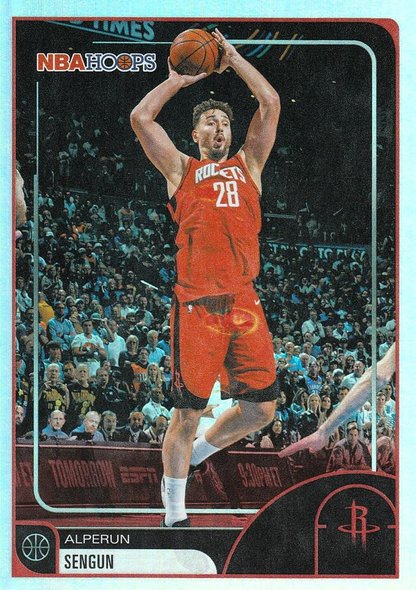 2025 Topps Hoops Alperen Sengun #111 Houston Rockets