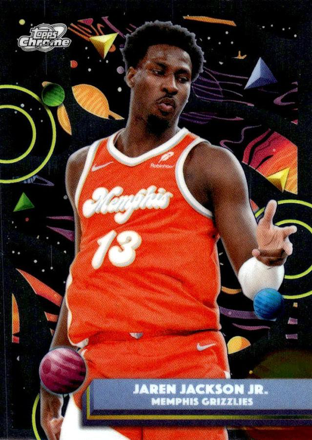 2025 Topps Chrome Cosmic Jaren Jackson Jr. #1 Memphis Grizzlies
