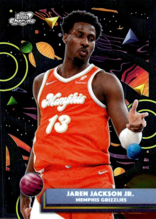 2025 Topps Chrome Cosmic Jaren Jackson Jr. #1 Memphis Grizzlies