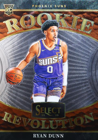 2024 Panini Select Rookie Revolution RC Ryan Dunn #9 Phoenix Suns
