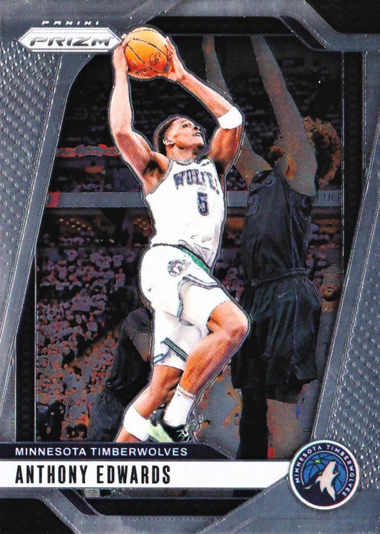 2024 Panini Prizm Anthony Edwards #100 Minnesota Timberwolves