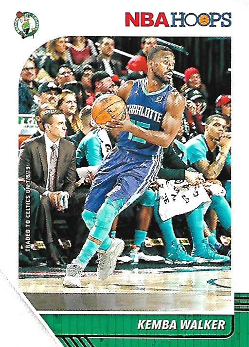 2019 Panini Hoops Kemba Walker #19 Boston Celtics