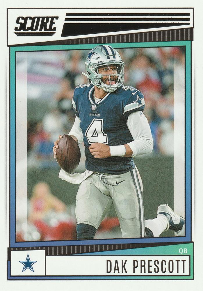 2022 Panini Score Dak Prescott Dallas Cowboys #225