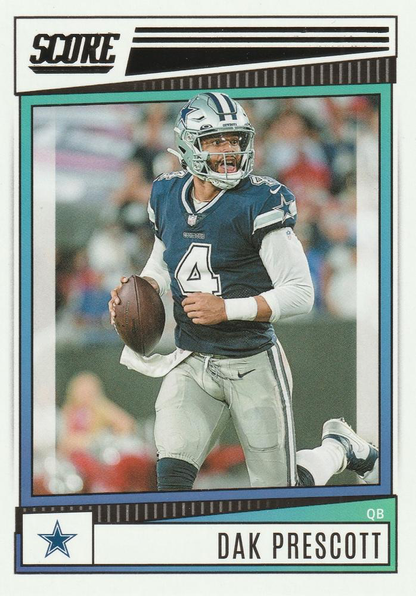 2022 Panini Score Dak Prescott Dallas Cowboys #225