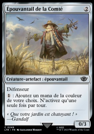 2023 Magic MTG Le Seigneur des Anneaux Épouvantail de la Comté LTR #249