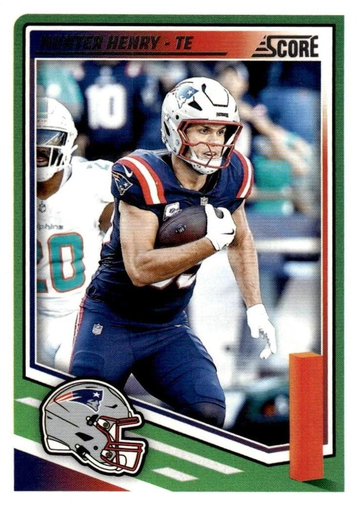 2025 Panini Score Hunter Henry #249 New England Patriots