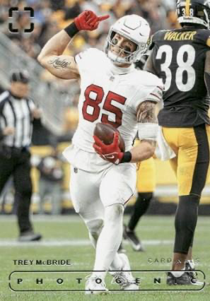 2024 Panini Photogenic Trey McBride #144 Arizona Cardinals