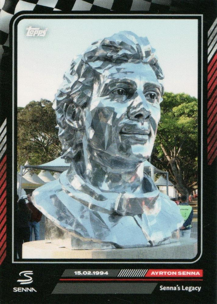 2023 Topps The Story of Senna Ayrton Senna 15.02.1994 Senna's Legacy