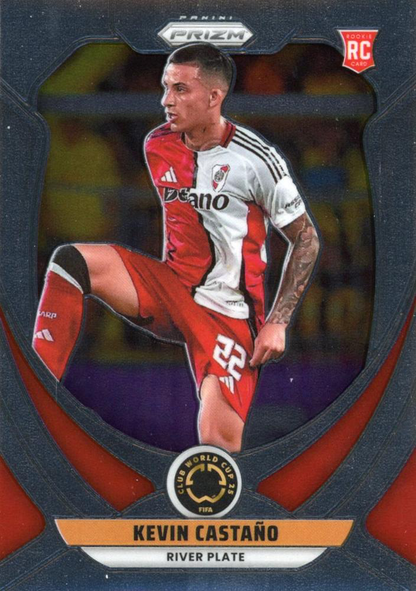 2025 Panini Prizm Club World Cup Kevin Castano RC #181 River Plate