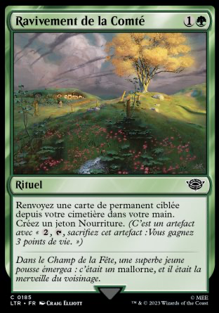 2023 Magic MTG Le Seigneur des Anneaux Ravivement de la Comté LTR #185