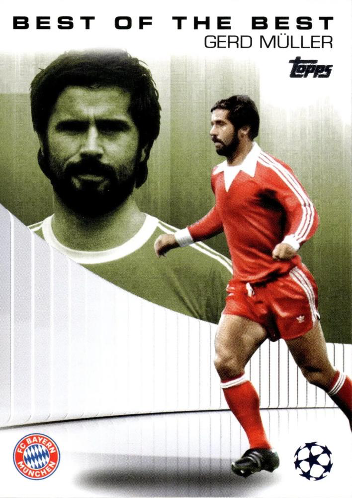 2024 Topps UCC Gerd Müller Best of the Best #BOTB-6 FC Bayern Munchen