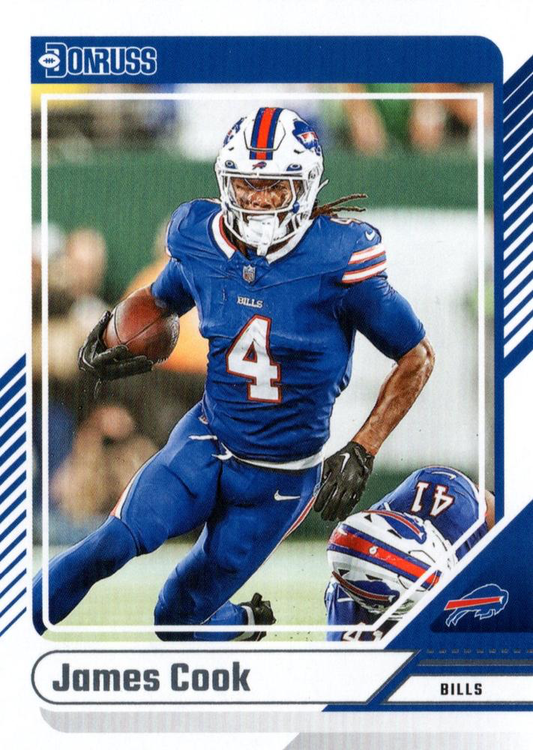 2024 Panini Donruss James Cook Buffalo Bills #105