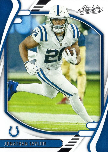 2021 Panini Absolute Retail Jonathan Taylor #13 Indianapolis Colts
