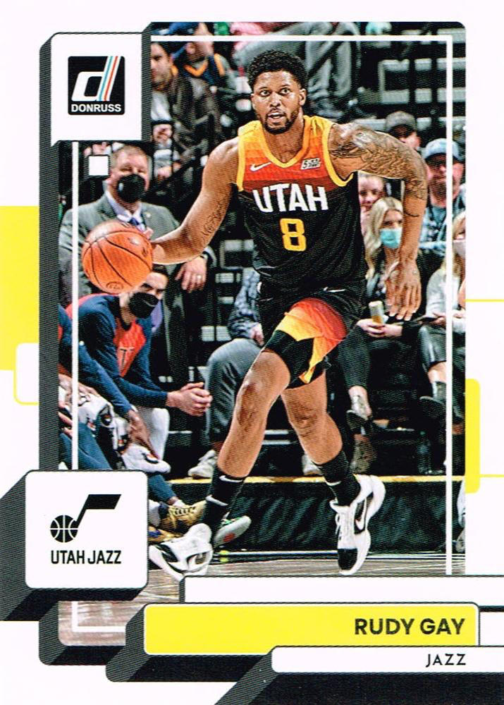 2022 Panini Donruss Rudy Gay #115 Utah Jazz