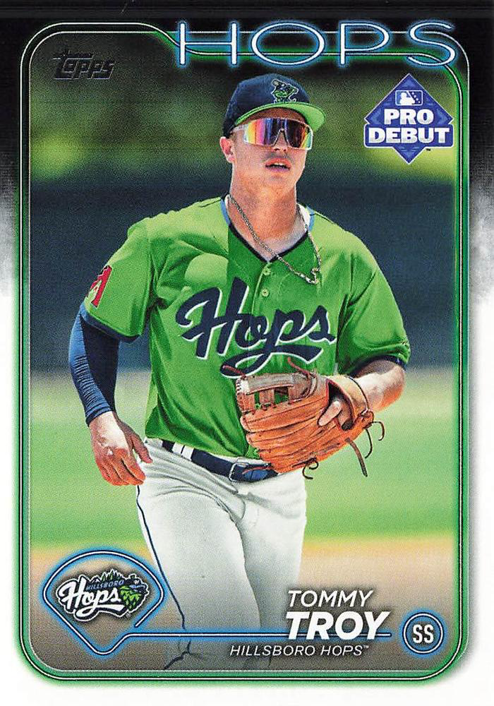 2024 Topps Pro Debut Tommy Troy #PD-166 Hillsboro Hops