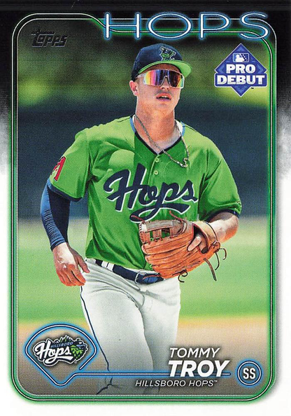 2024 Topps Pro Debut Tommy Troy #PD-166 Hillsboro Hops