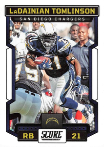 2023 Panini Score Football LaDainian Tomlinson San Diego Chargers #151