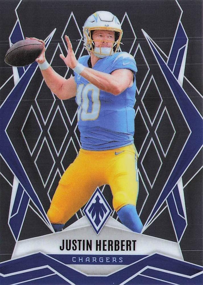 2025 Panini Phoenix Justin Herbert #58 Los Angeles Chargers