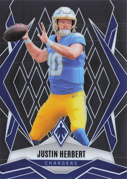 2025 Panini Phoenix Justin Herbert #58 Los Angeles Chargers