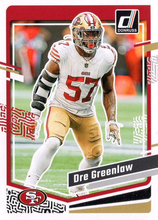 2023 Panini Donruss Dre Greenlaw #269 San Francisco 49ers