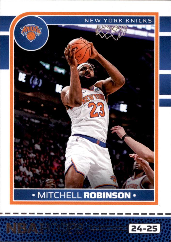 2024 Panini Hoops Mitchell Robinson #208 New York Knicks