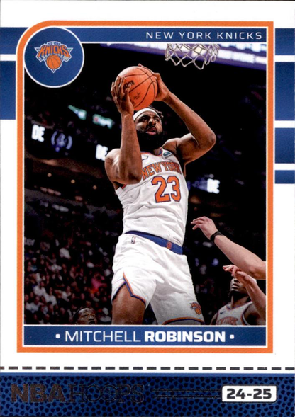 2024 Panini Hoops Mitchell Robinson #208 New York Knicks