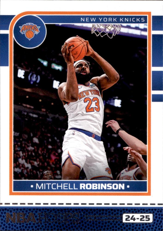 2024 Panini Hoops Mitchell Robinson #208 New York Knicks