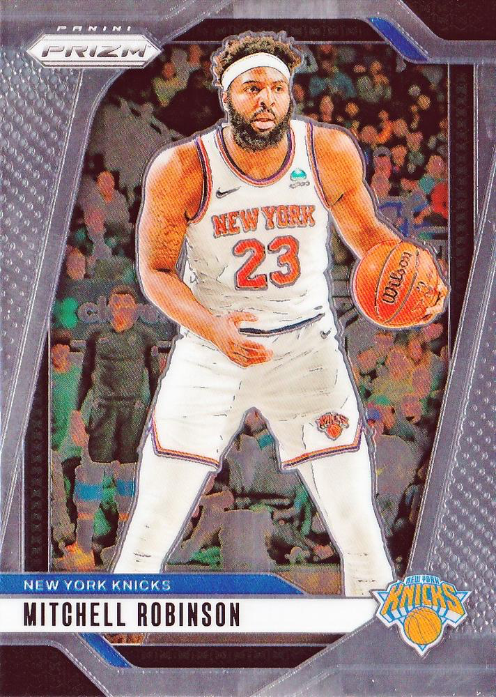 2024 Panini Prizm Mitchell Robinson #156 New York Knicks