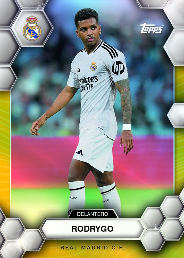 2024 Topps Real Madrid Fan Set Rodrygo #19 Real Madrid CF