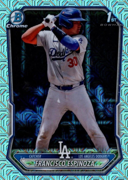 2026 Topps Bowman Chrome Mojo Prospects Francisco Espinoza #BP-106 Los Angeles Dodgers