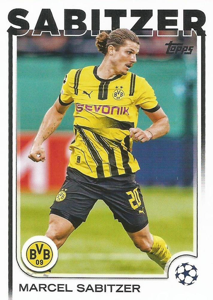 2024 Topps UCC Marcel Sabitzer #137 Borussia Dortmund