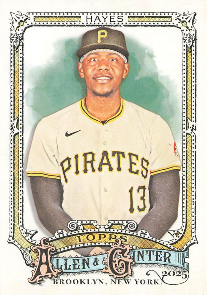 2025 Topps Allen & Ginter Ke'Bryan Hayes #224 Pittsburgh Pirates