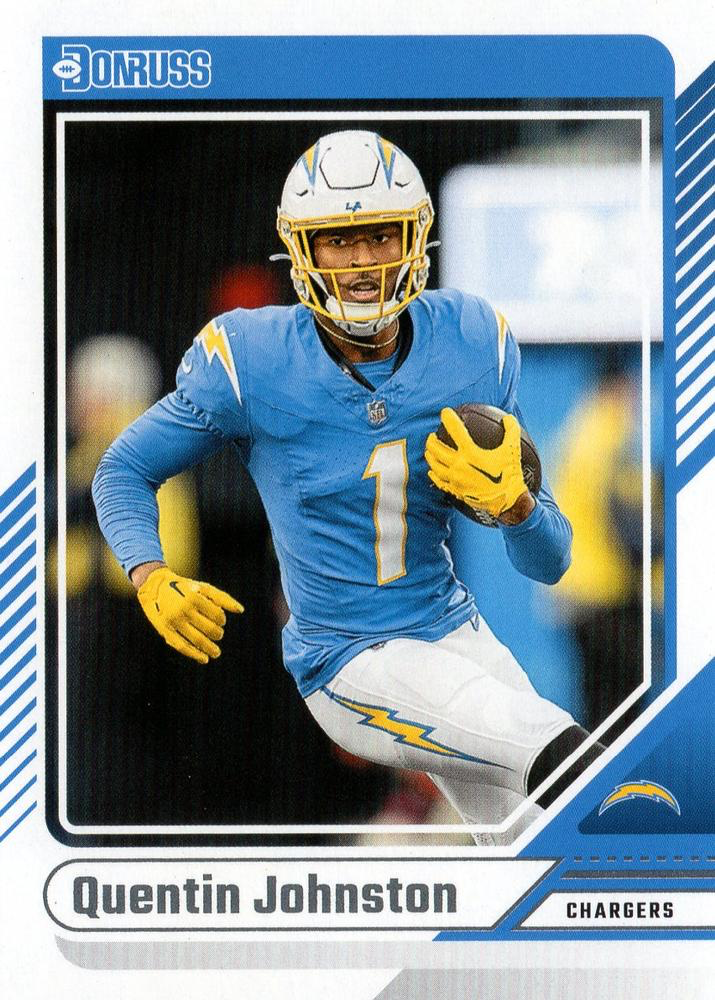 2024 Panini Donruss Quentin Johnston Los Angeles Chargers #288