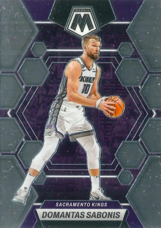 2022 Panini Mosaic Domantas Sabonis #65 Sacramento Kings